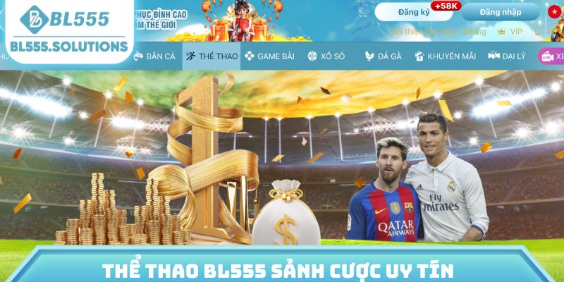 Thể thao BL555 sảnh cược uy tín